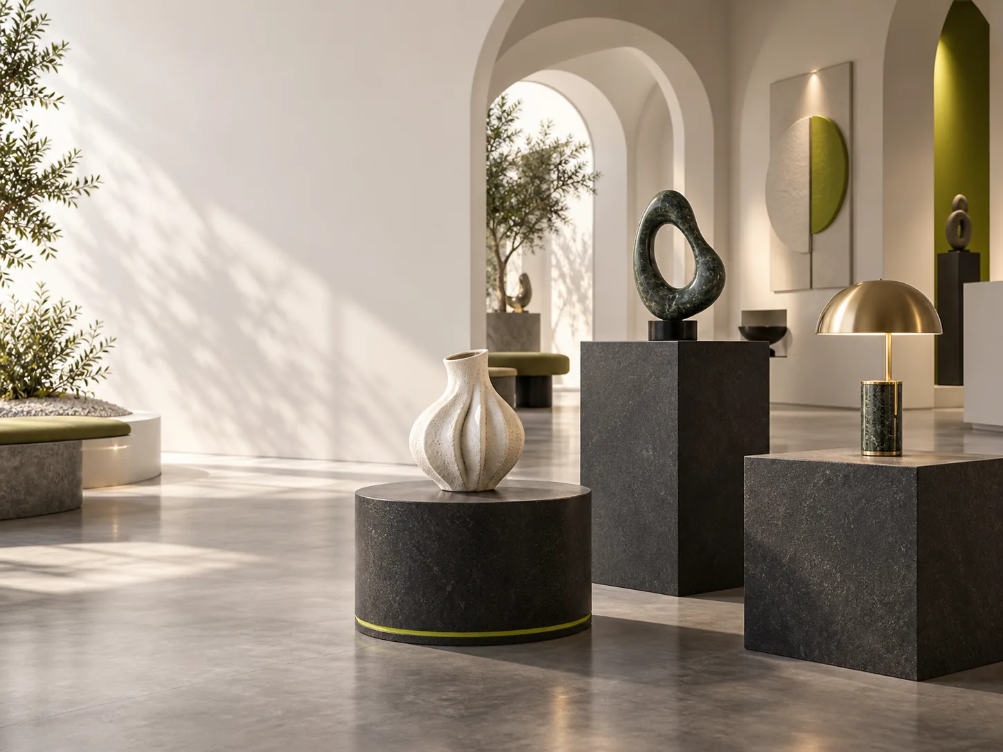 Example collection of sculptural design objects