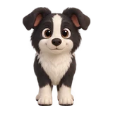Border collie, one of the eighteen Moove Out animals