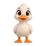 Duck, one of the eighteen Moove Out animals