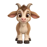 Goat, one of the eighteen Moove Out animals