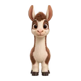 Llama, one of the eighteen Moove Out animals