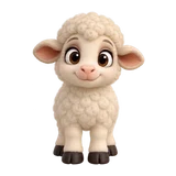 Sheep, one of the eighteen Moove Out animals