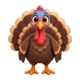 Turkey, one of the eighteen Moove Out animals