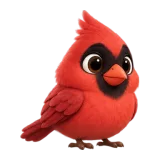 Ember, one of the 64 TumbleWing birds