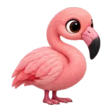 Flamingo, one of the 64 TumbleWing birds