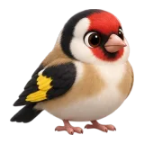 Goldfinch, one of the 64 TumbleWing birds