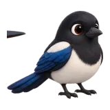 Magpie, one of the 64 TumbleWing birds
