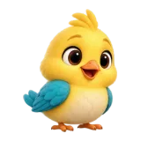 Pip, one of the 64 TumbleWing birds