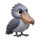 Shoebill, one of the 64 TumbleWing birds