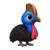 Cassowary, one of the 64 TumbleWing birds